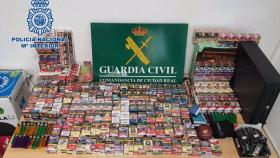 Detenidos cuatro delincuentes reincidentes por 34 robos en bares, gasolineras y estancos de Ciudad Real