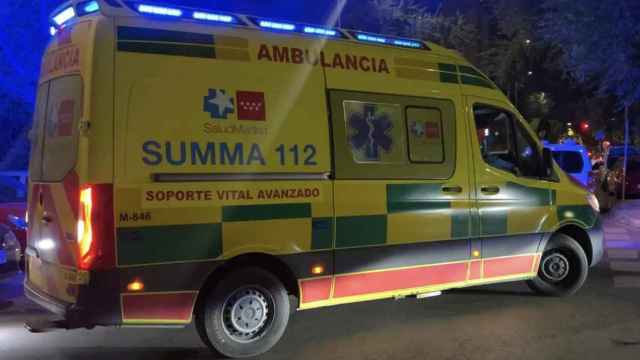 Una ambulancia del Summa 112, en una imagen de archivo.