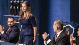 Leonor y Felipe VI en los Premios Princesa de Asturias 2023