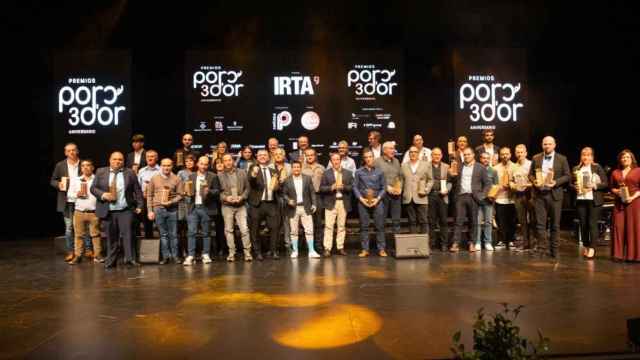 Foto de los ganadores de los Premios Porc d'Or 2023