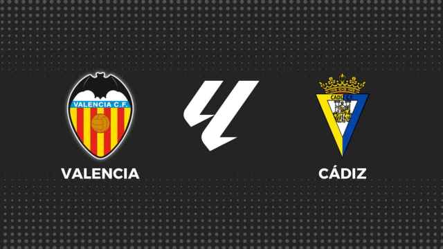 Valencia - Cádiz, fútbol en directo