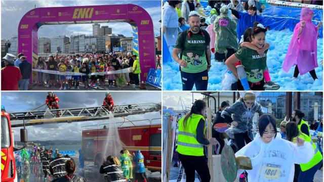 Imágenes de las pruebas de la carrera Enki este sábado