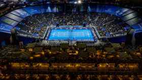 Diriyah Arena, recinto que ha acogido varias exhibiciones de tenis en Arabia Saudí.