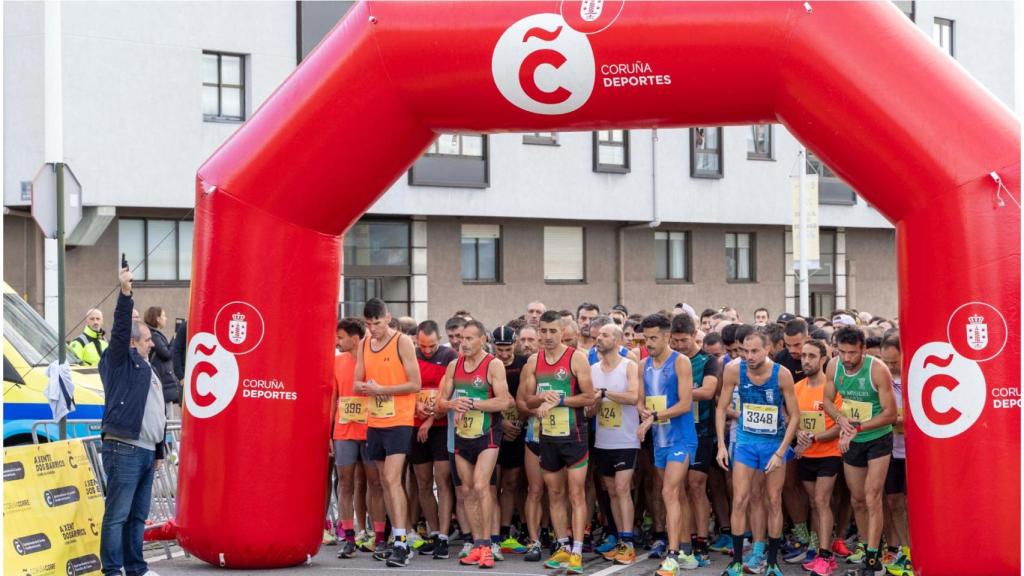 Imagen de archivo de una carrera de Coruña Corre