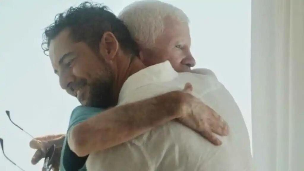 David Bisbal y su padre.