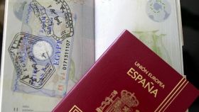 Imagen de archivo del pasaporte español.