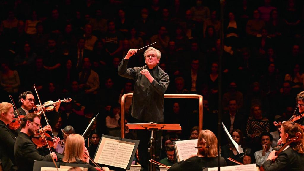 Antonio Pappano, al frente de la Sinfónica de Londres. Foto: Mark Allan