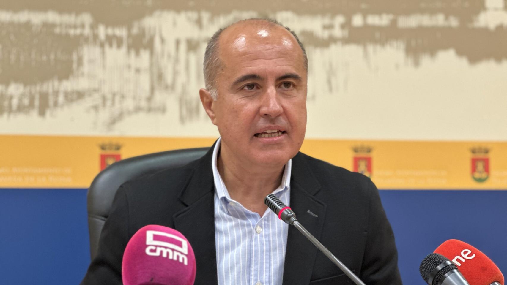 Jesús García-Barroso, portavoz del equipo de gobierno de Talavera. Foto: Ayuntamiento.