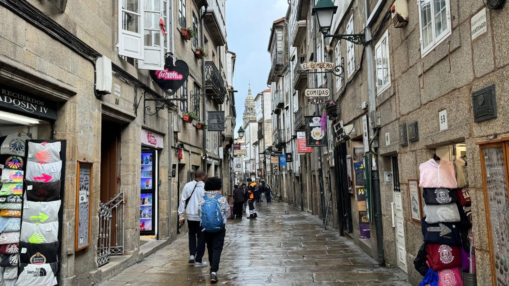 Rua do Franco: origen y curiosidades de la calle más emblemática de Santiago de Compostela