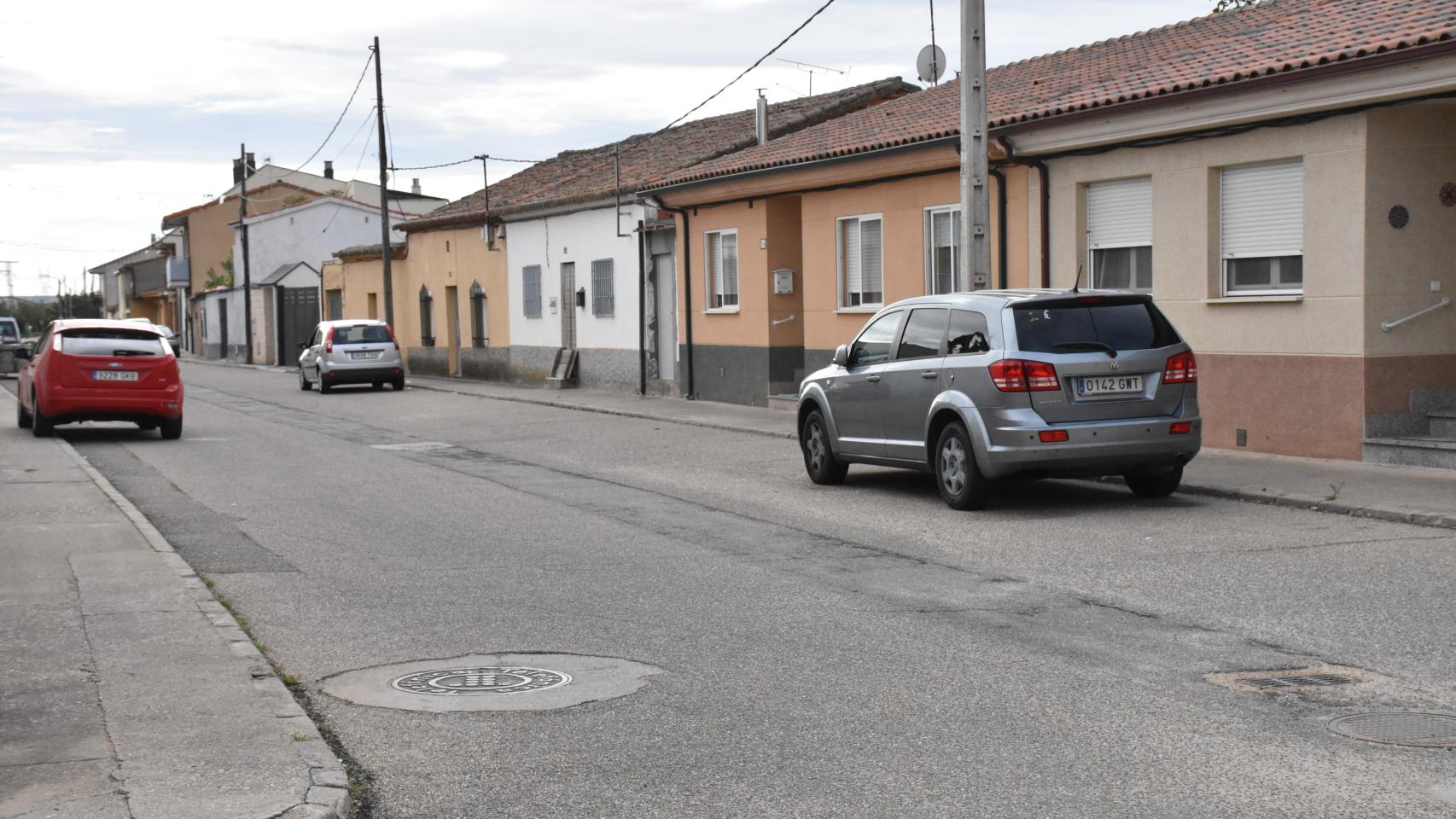 Calles vacías en Roales del Pan