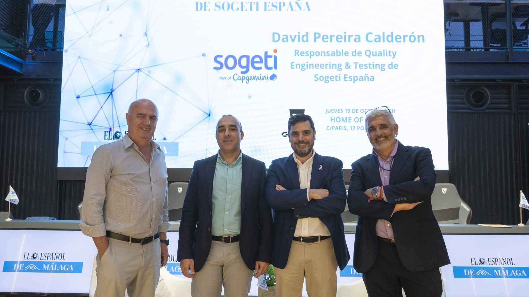 Las mejores imágenes del Encuentro Empresarial de El Español de Málaga y Sogeti