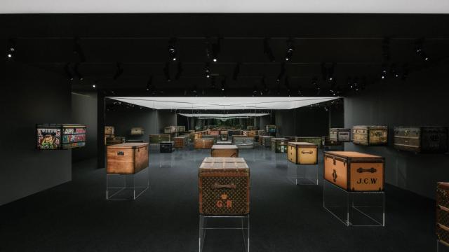 Detalle de la exposición 'La Malle Courrier'.