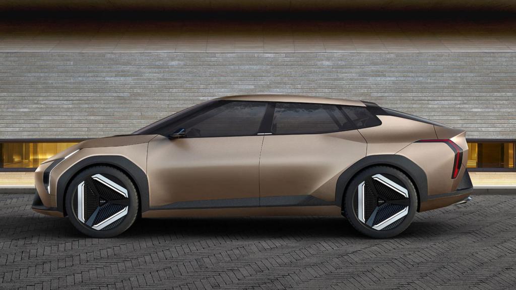 El Kia EV4 es una berlina eléctrica que llegará próximamente.