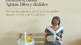 La Casa de las Palmeras de Neda (A Coruña) mostrará trabajos de Agujas, hilos y dedales