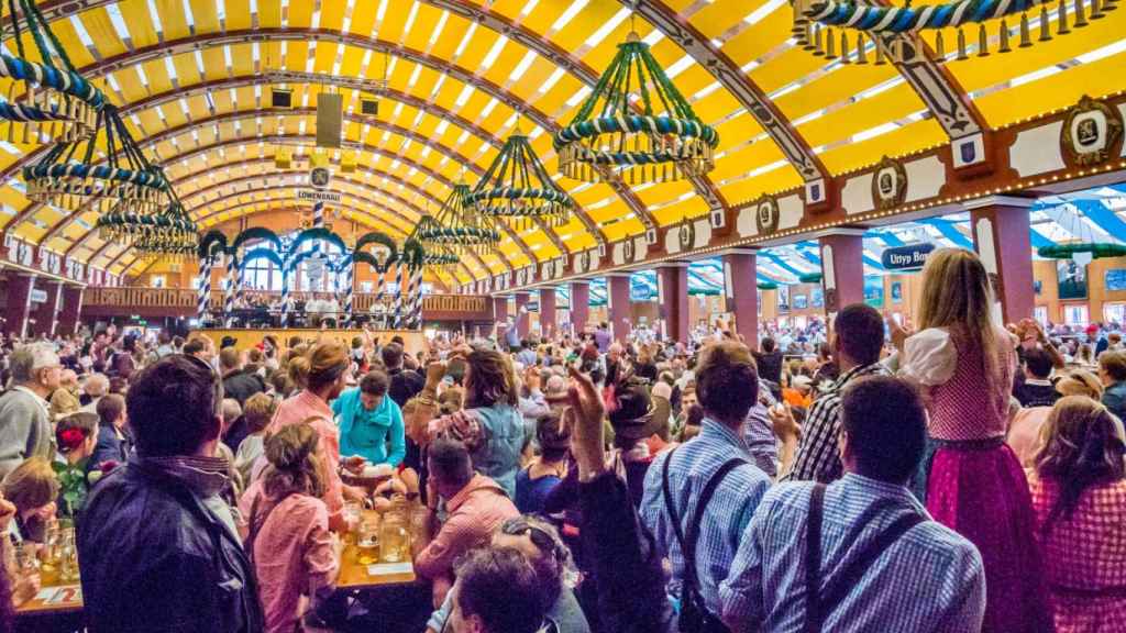 Celebración del Oktoberfest en Múnich.