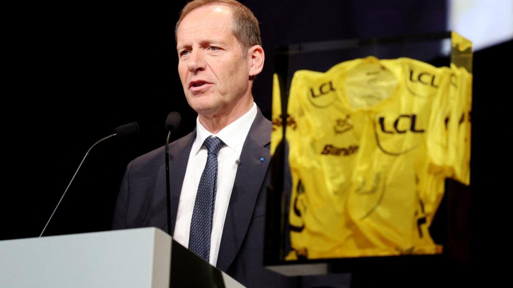 Christian Prudhomme, durante la presentación.