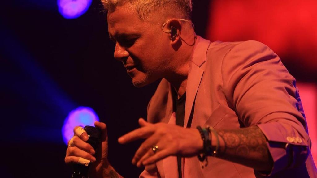 Alejandro Sanz durante un concierto en Estados Unidos