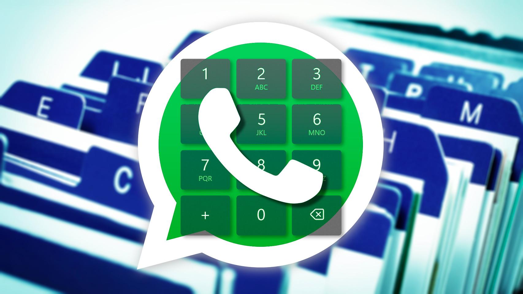 WhatsApp lanza una versión con teclado numérico