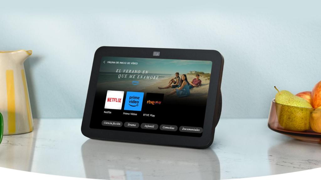 El nuevo Echo Show 8 (3.ª generación).