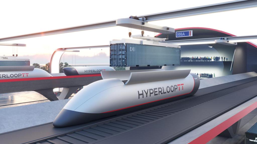 El HyperloopTT Express Freight.