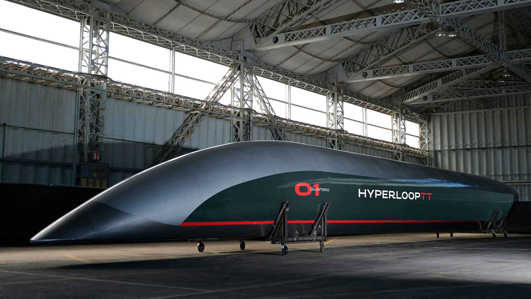 El HyperloopTT Express Freight.