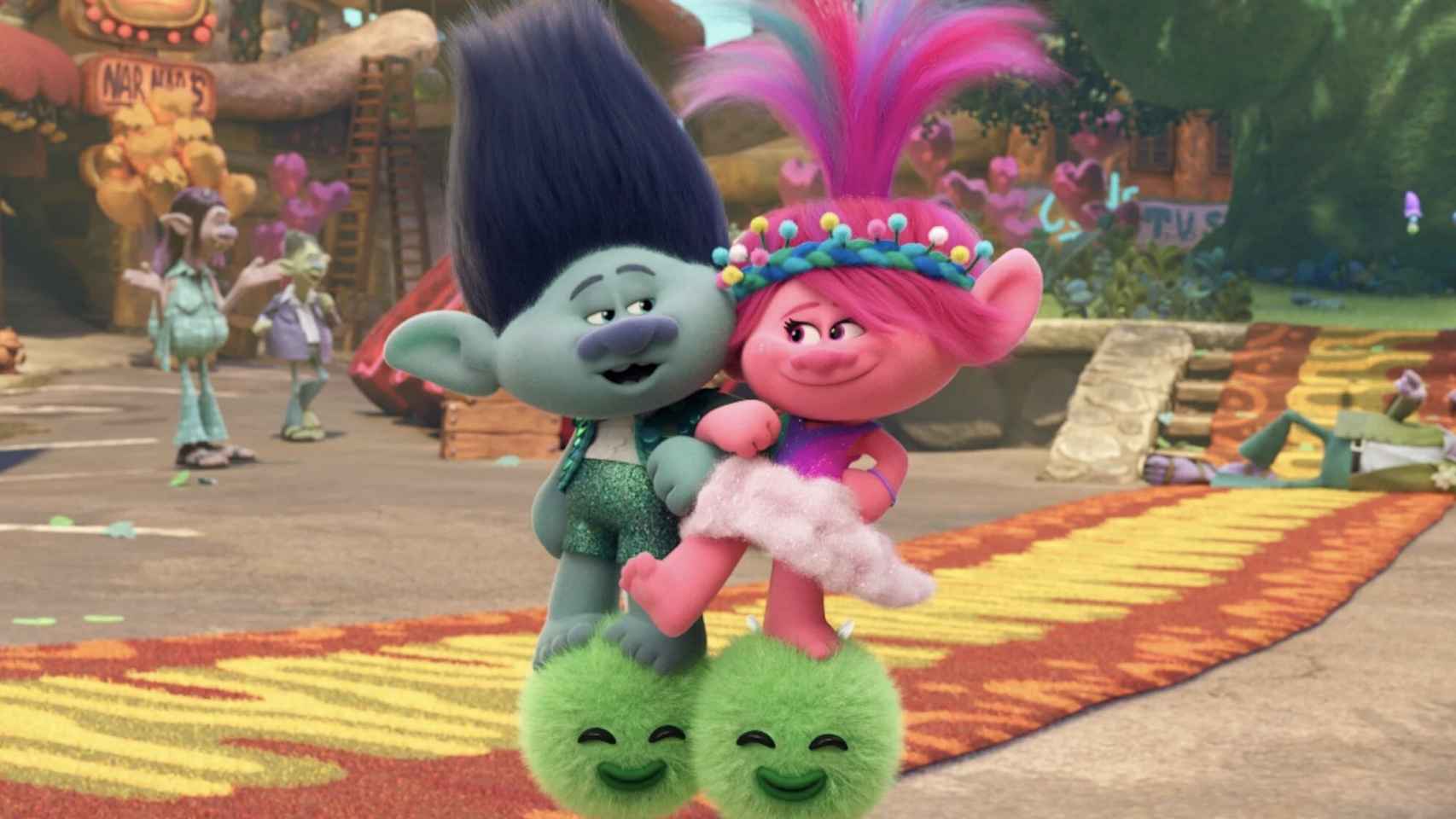 Clip exclusivo de 'Trolls 3: Todos juntos', el regreso de Poppy y Branch en una nueva aventura familiar