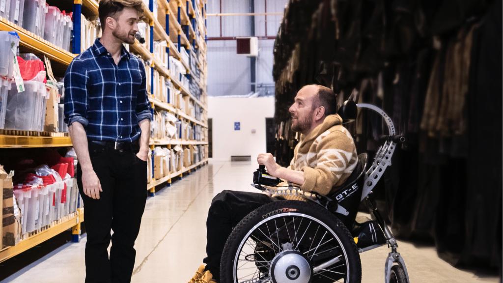 Daniel Radcliffe produce un documental sobre su doble en 'Harry Potter', que quedó paralítico en el rodaje