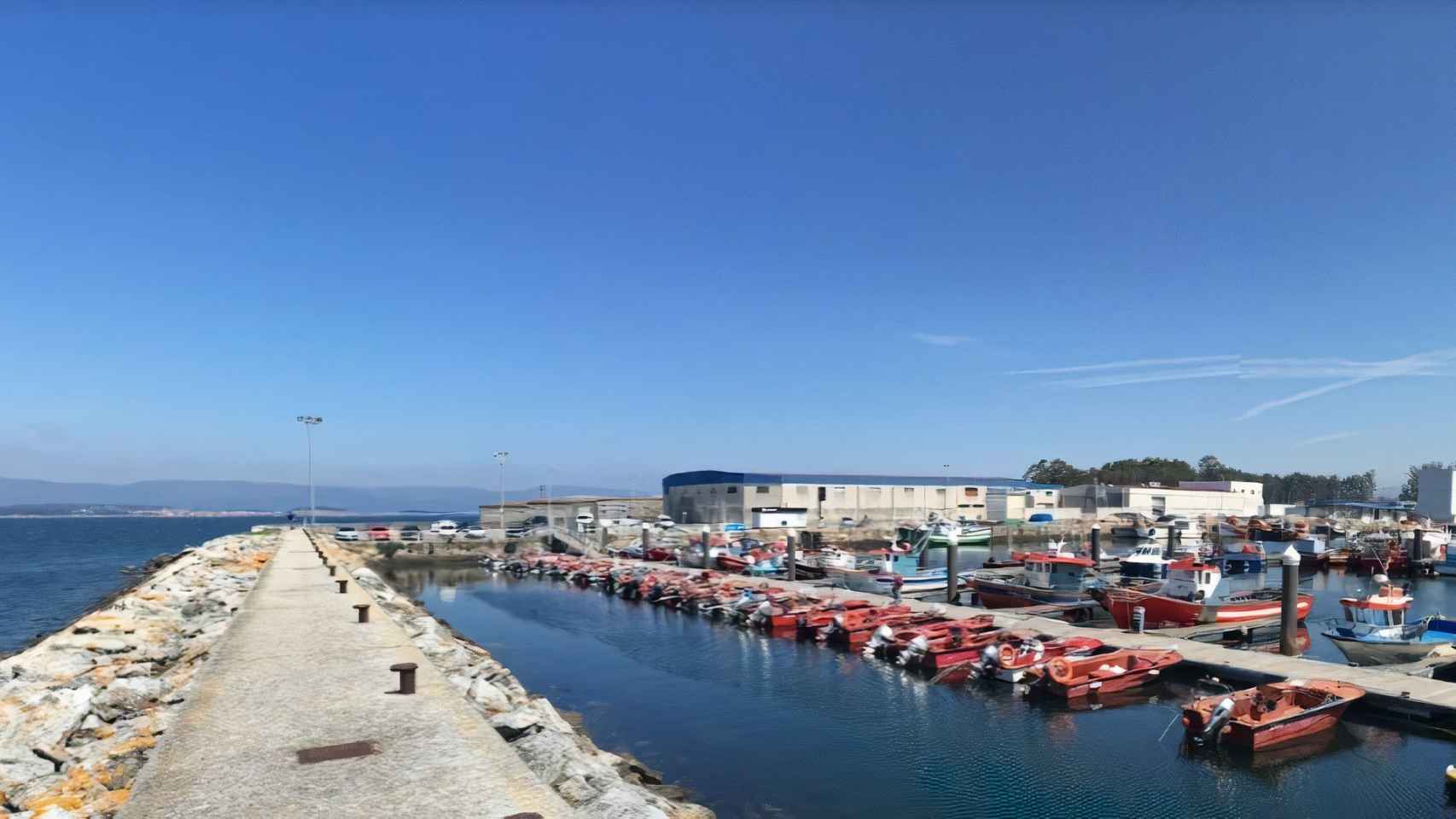 Puerto de Tragove, en Cambados (Pontevedra).