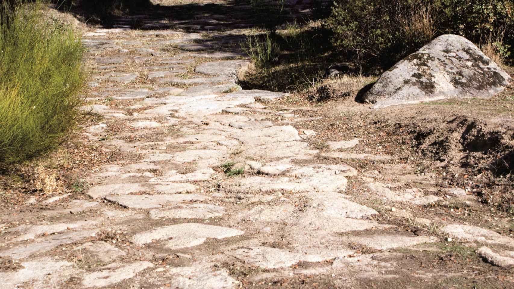 Calzada original romana entre Ledesma y Fermoselle