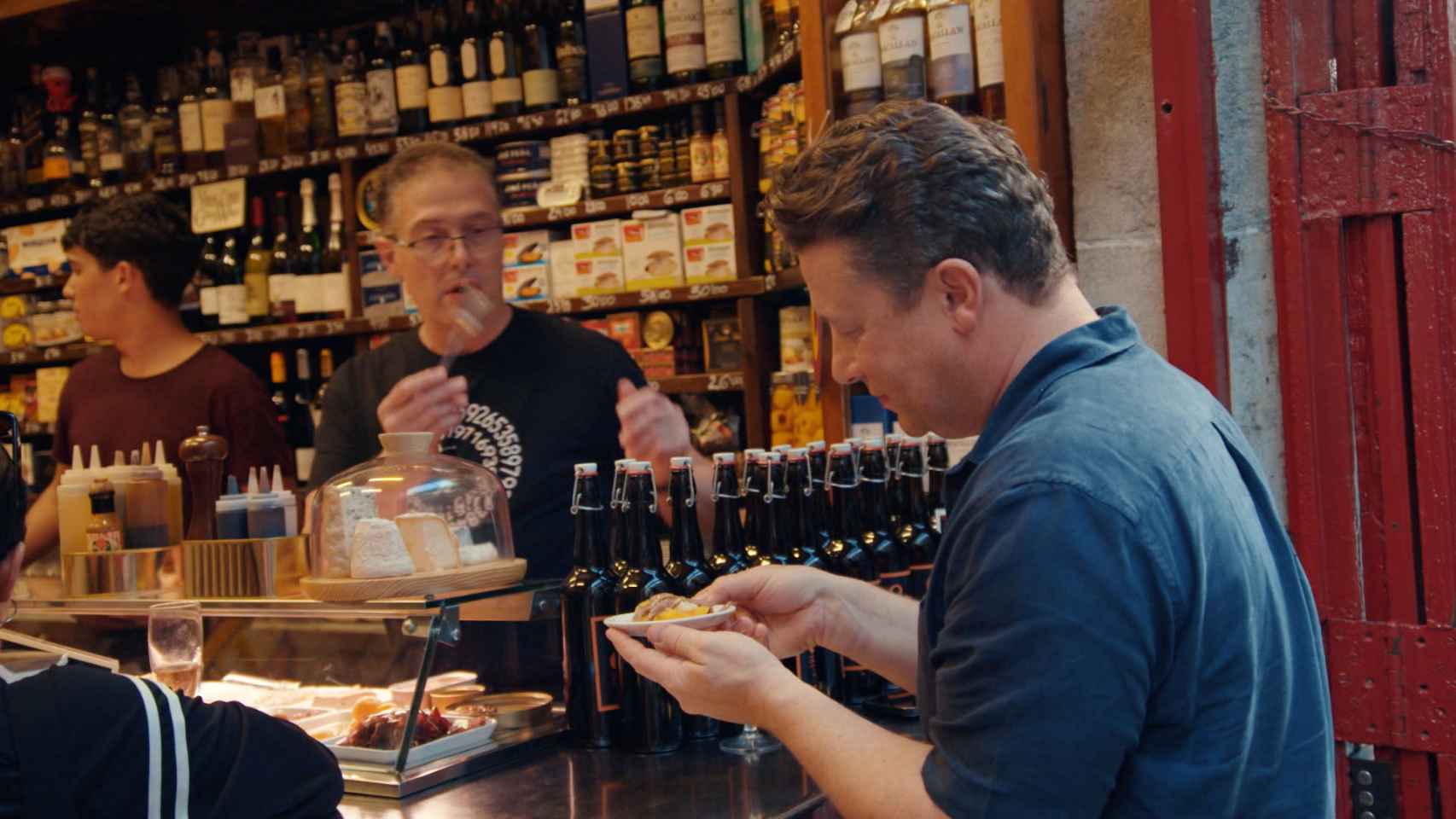 Jamie Oliver en Quimet & Quimet (Barcelona)