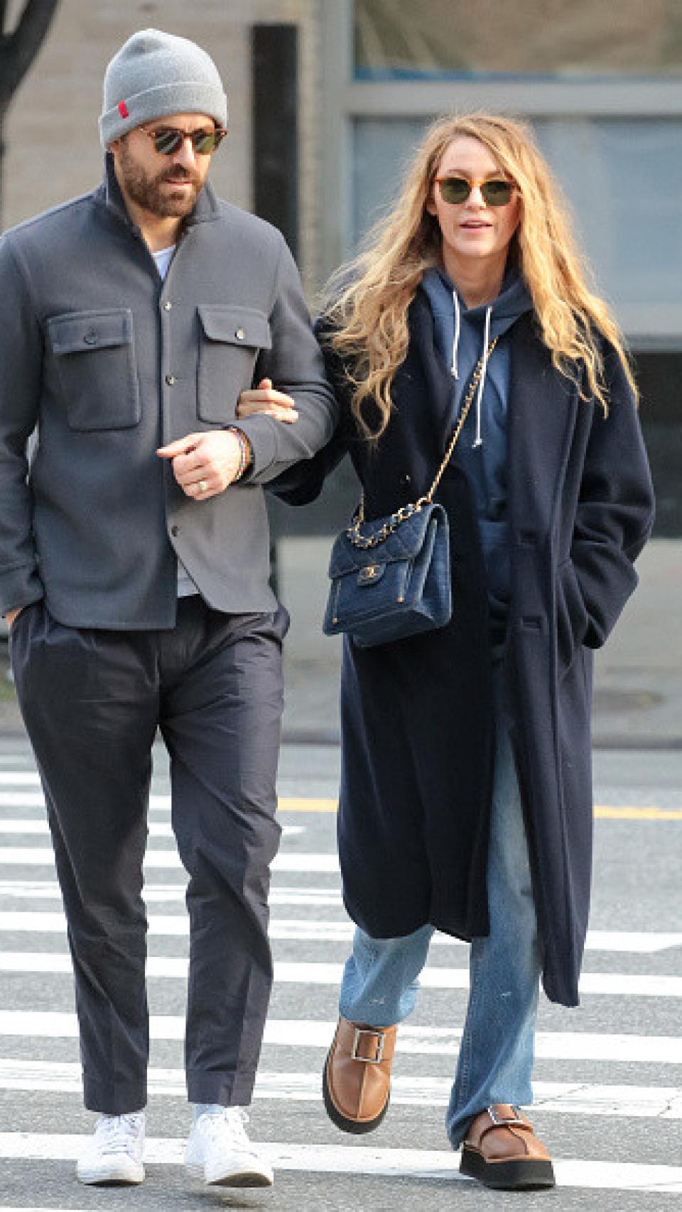 Ryan Reynolds y Blake Lively en Nueva York.