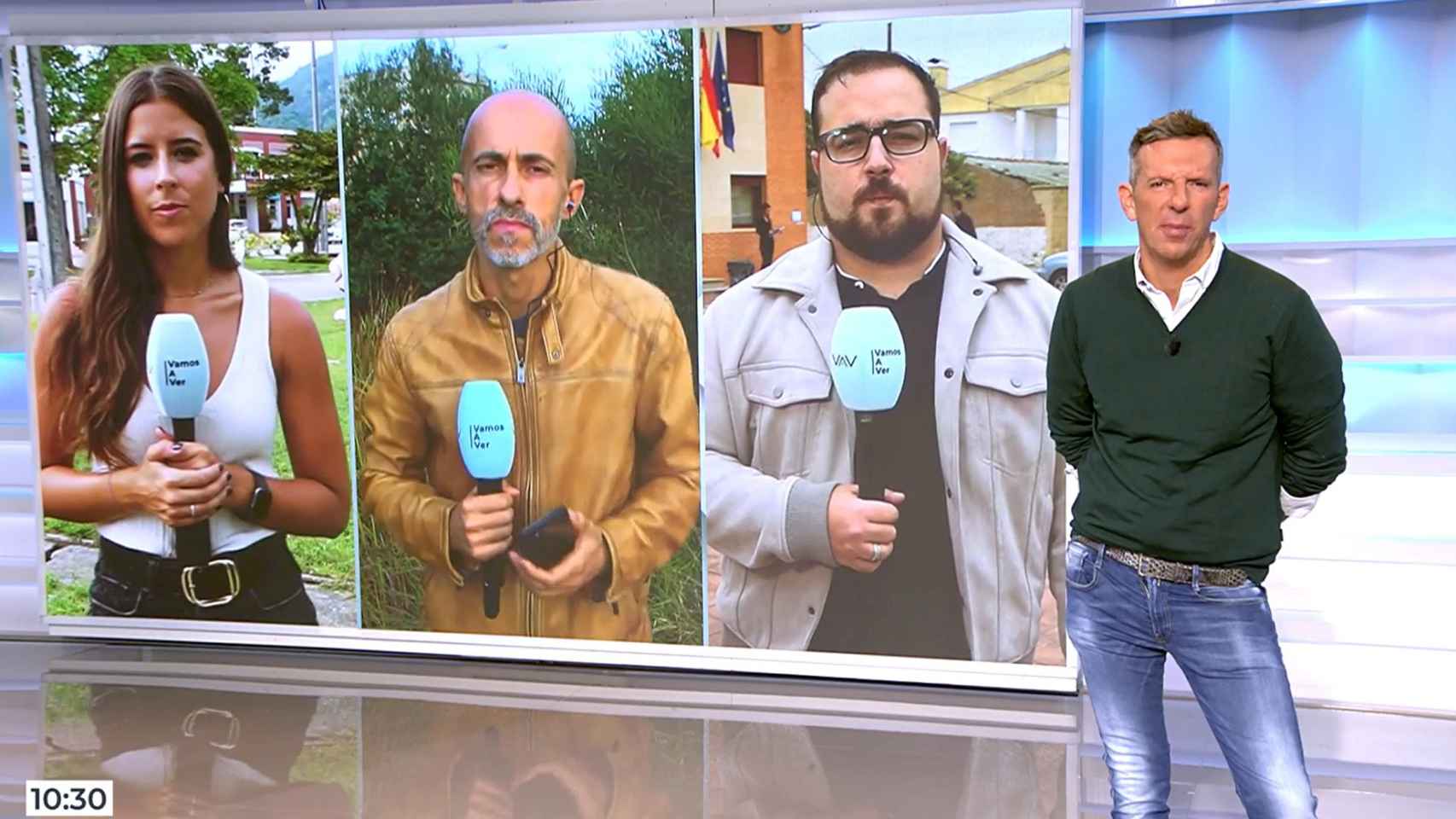 Joaquín Prat presenta 'Vamos a ver' en Telecinco.