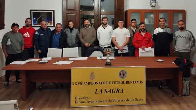 Presentación del 26.º Campeonato de Fútbol Benjamín 'La Sagra'.