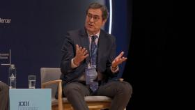 Antonio Garamendi, presidente de la CEOE, en el XXII Congreso de CEDE