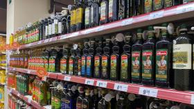 Aceite de oliva en un supermercado de A Coruña