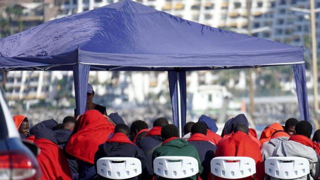 Migrantes llegados a Canarias este octubre de 2023