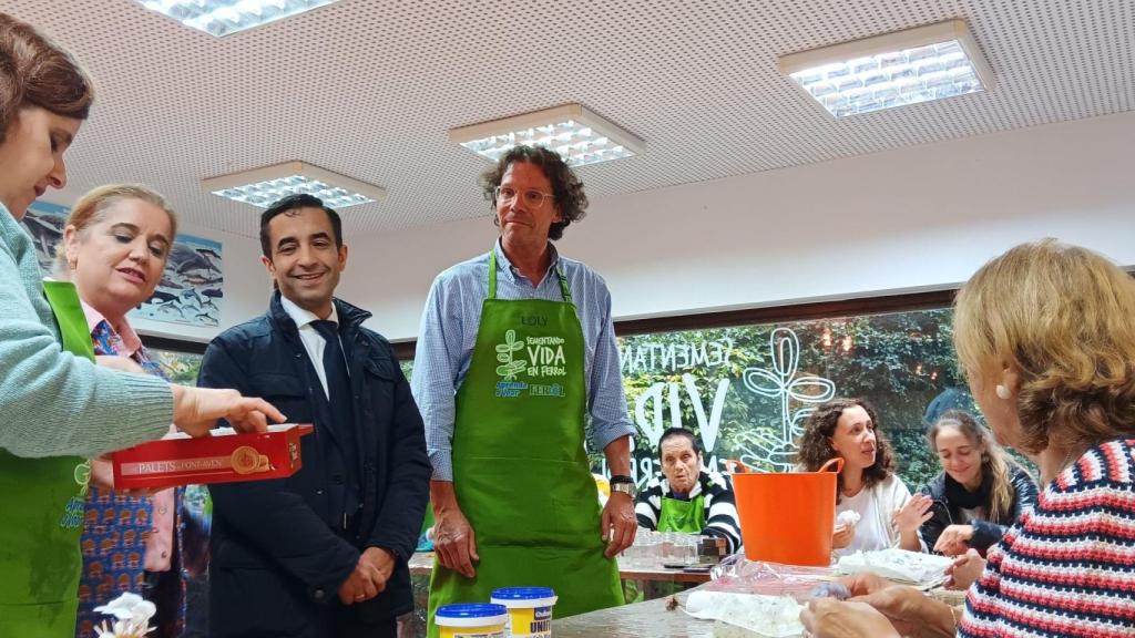 El Aula de Ecología de Ferrol, en el Cantón de Molíns, acoge una nueva edición del huerto urbano