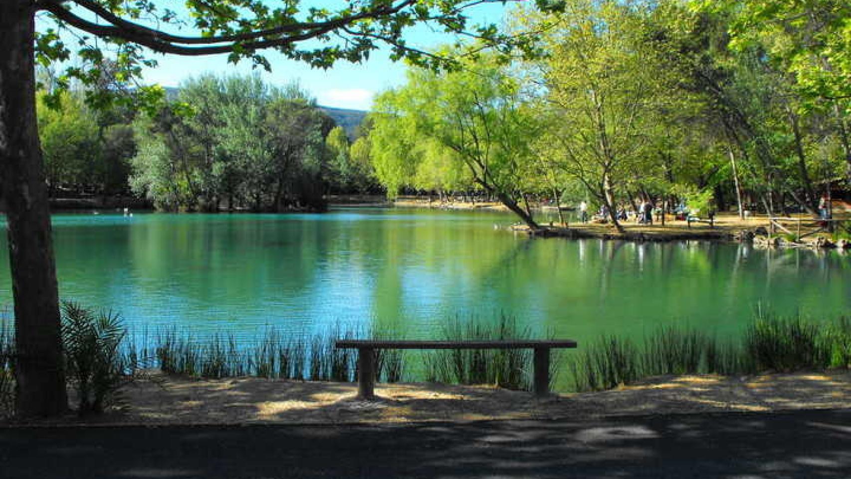 Panorámica del lago de Anna (Valencia).