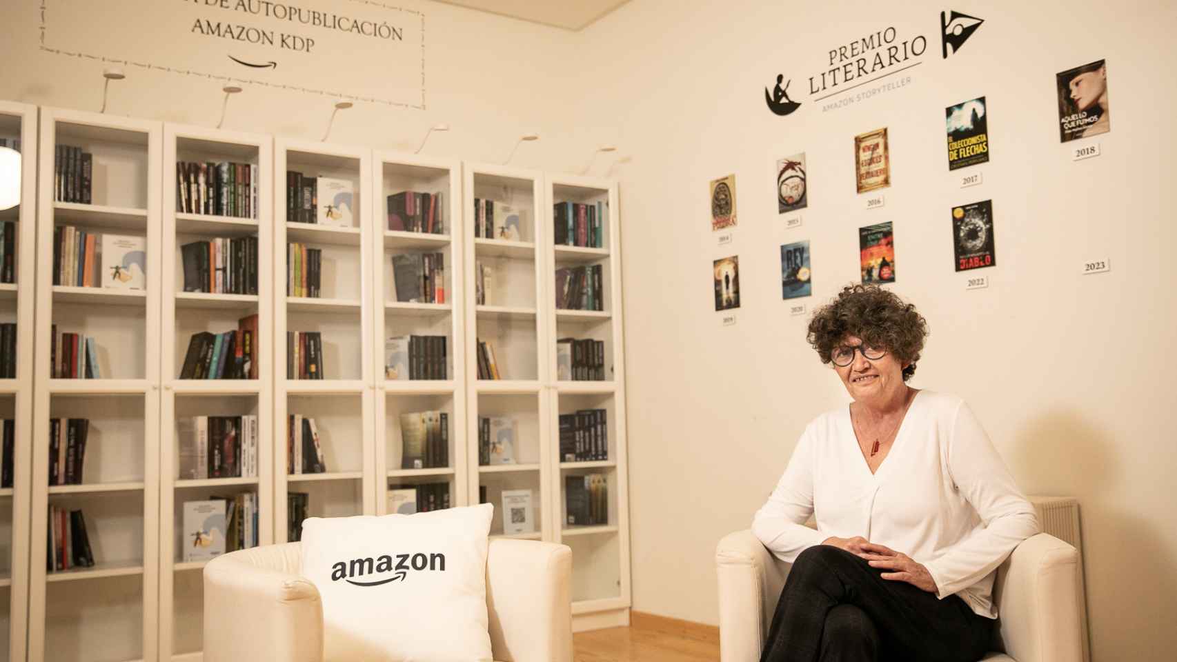 Pilar González, ganadora de la décima edición del Premio Literario Amazon Storyteller.
