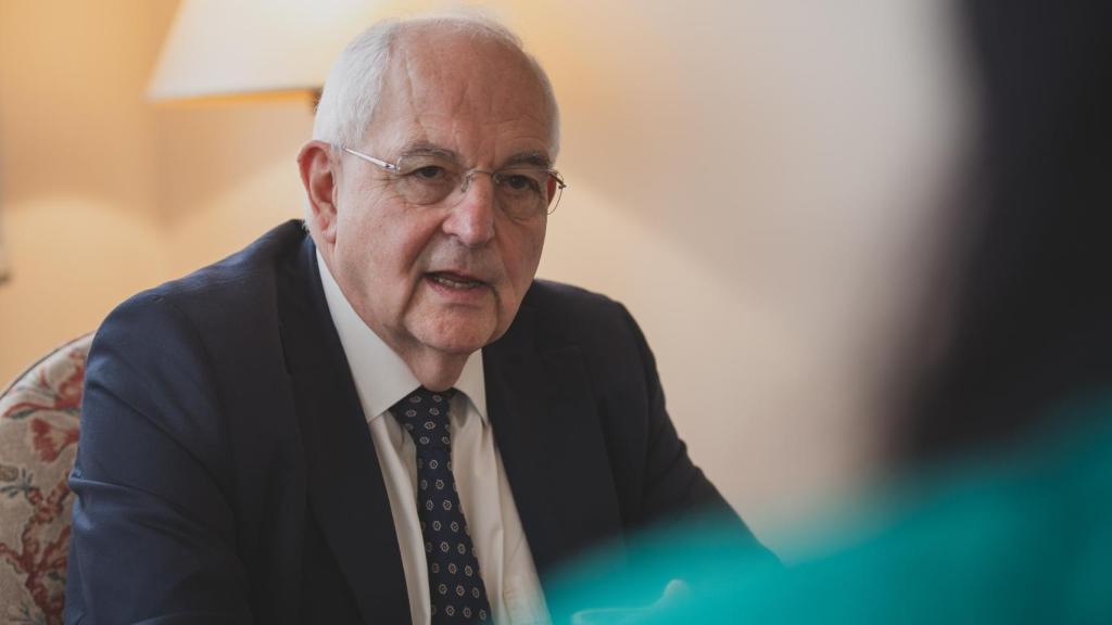 Martin Wolf durante la entrevista con El Español-Invertia.