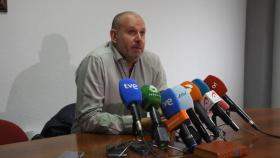 El alcalde de Roales del Pan, David García, en declaraciones a los medios tras la muerte de Arancha