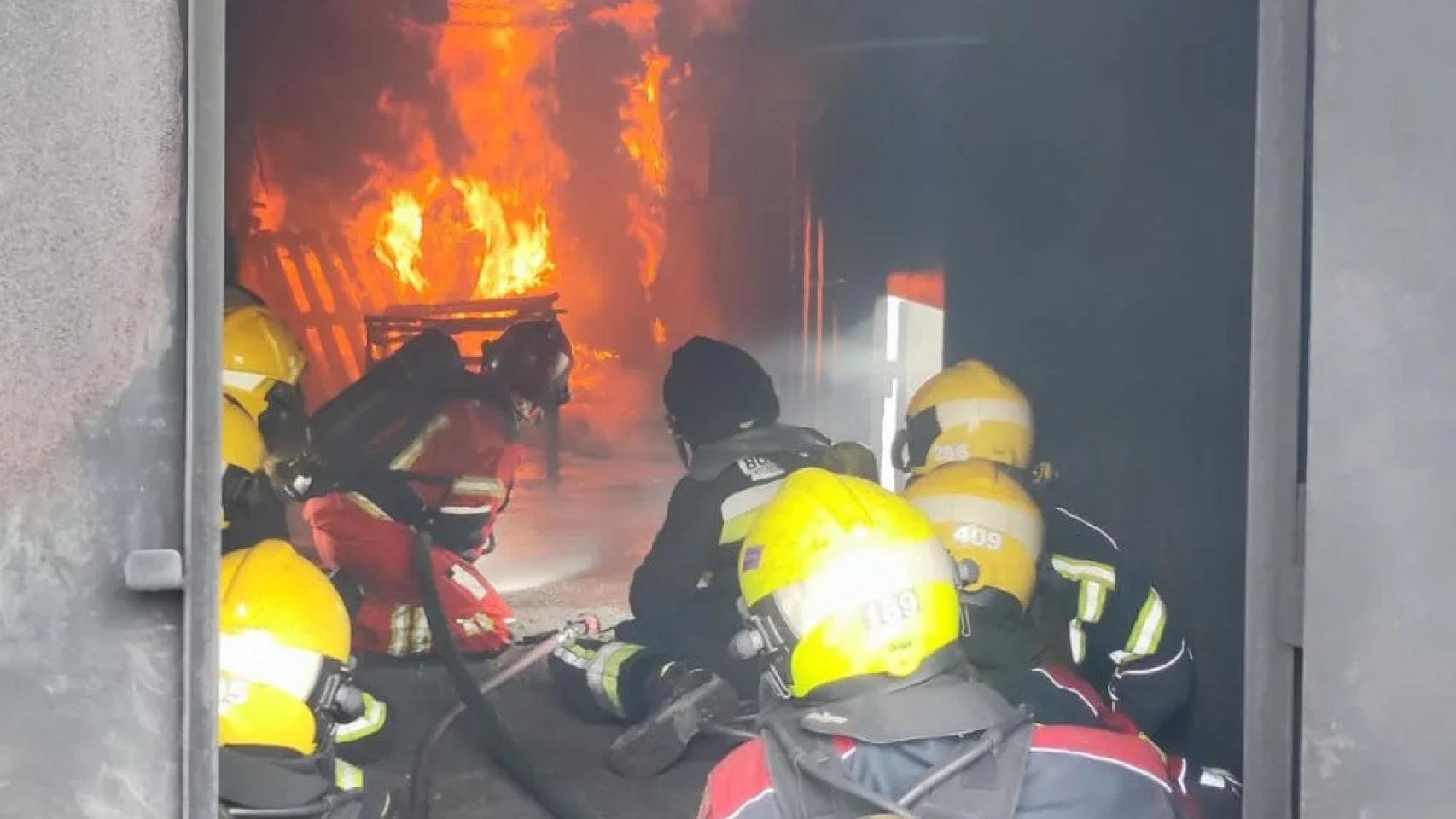 Foto: Bomberos del Ayuntamiento de Toledo.