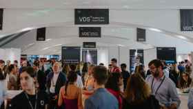 Numeroso público en la Ciudad de las Artes y las Ciencias de Valencia, en la segunda jornada de Valencia Digital Summit 2023.