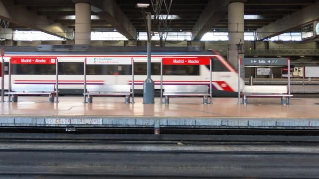 Estación de Cercanías de Atocha (Madrid).