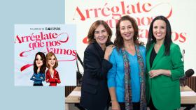 Charo Izquierdo, Laura Rojas-Marcos y Cruz Sánchez de Lara en 'Arréglate que nos vamos'.