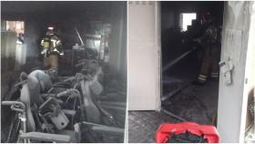 Extinguido un incendio en una residencia de Oleiros.