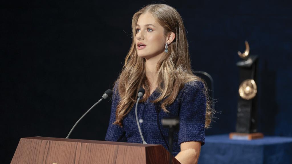 Leonor en los premios Princesa de Asturias 2023