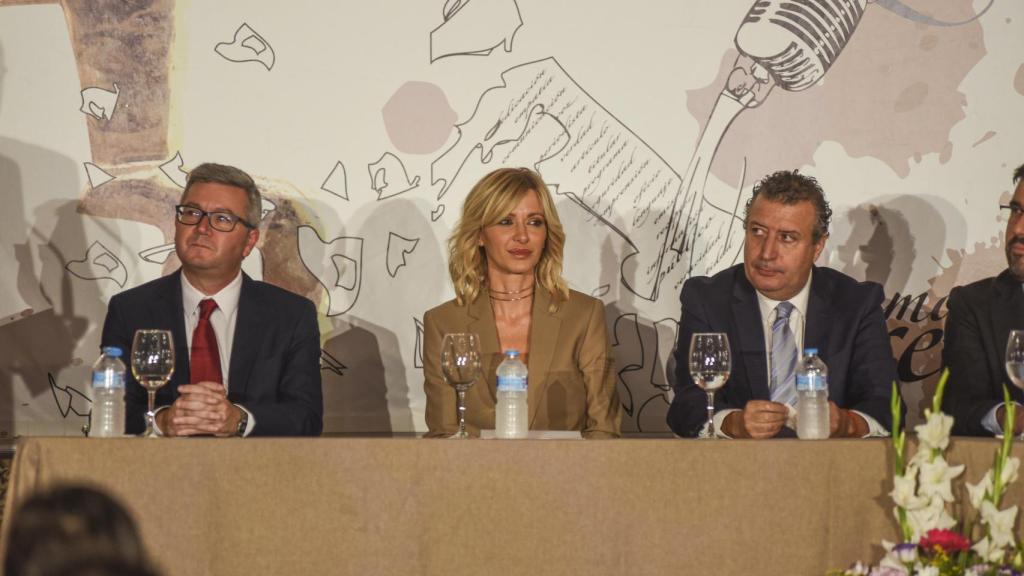 Susanna Griso durante la celebración de los premios, en Sevilla, este pasado viernes, 27 de octubre.
