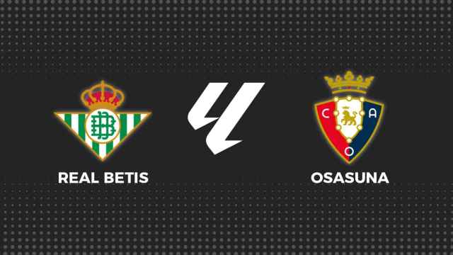 Betis - Osasuna, fútbol en directo
