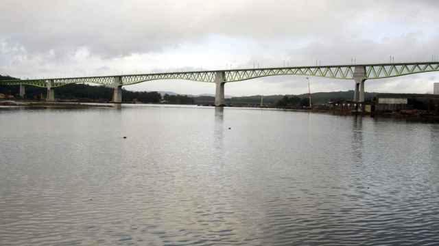 Viaducto sobre el Río Ulla.